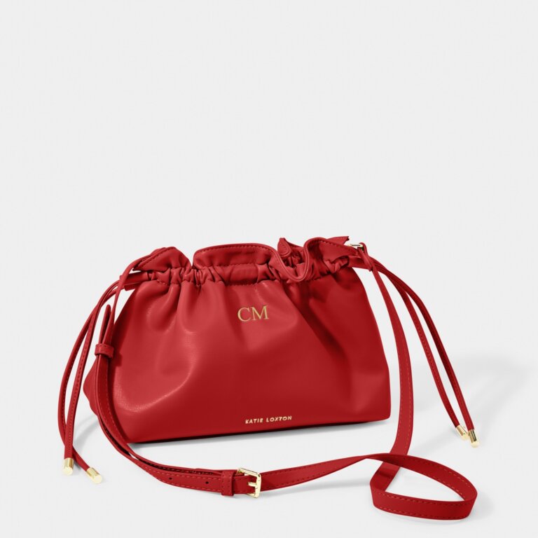 Hailey Crossbody Bag Clutch in Red
