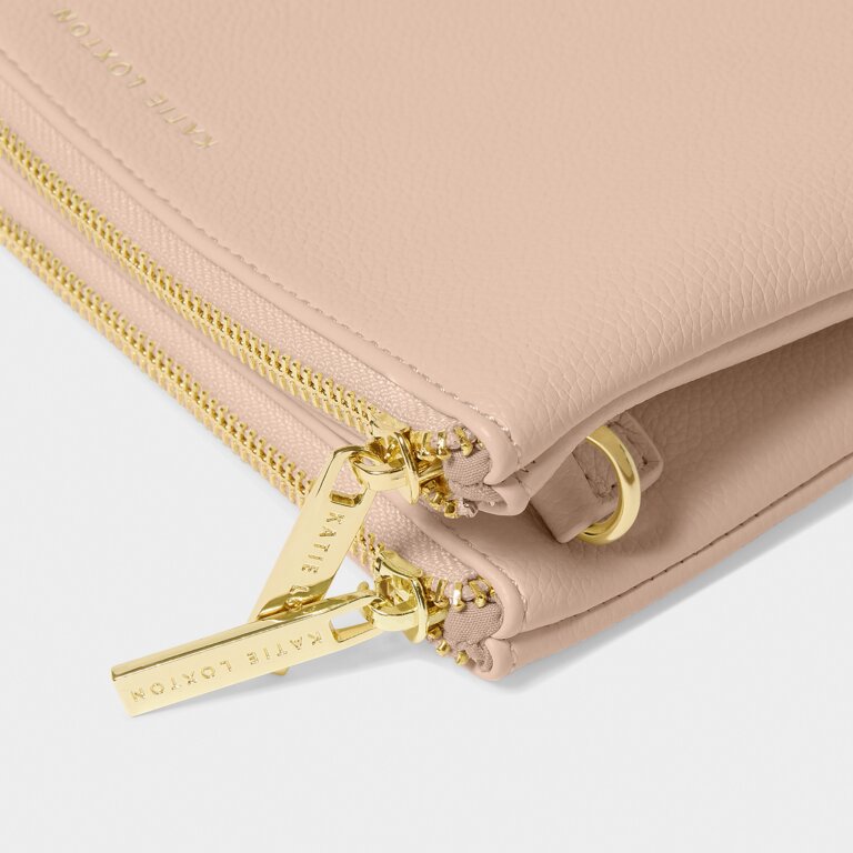 Duo Pouch in Nude Pink
