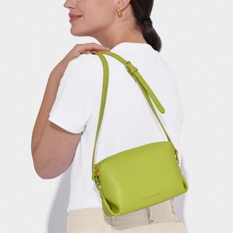 Lily Crossbody Bag in Lime Green