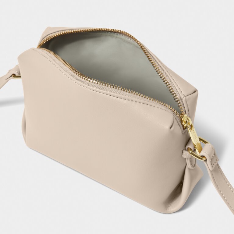 Lily Crossbody Bag in Light Taupe