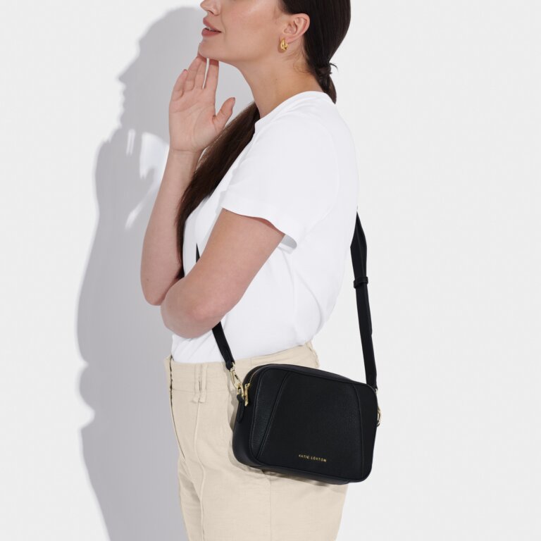 Hana Crossbody Bag in Black