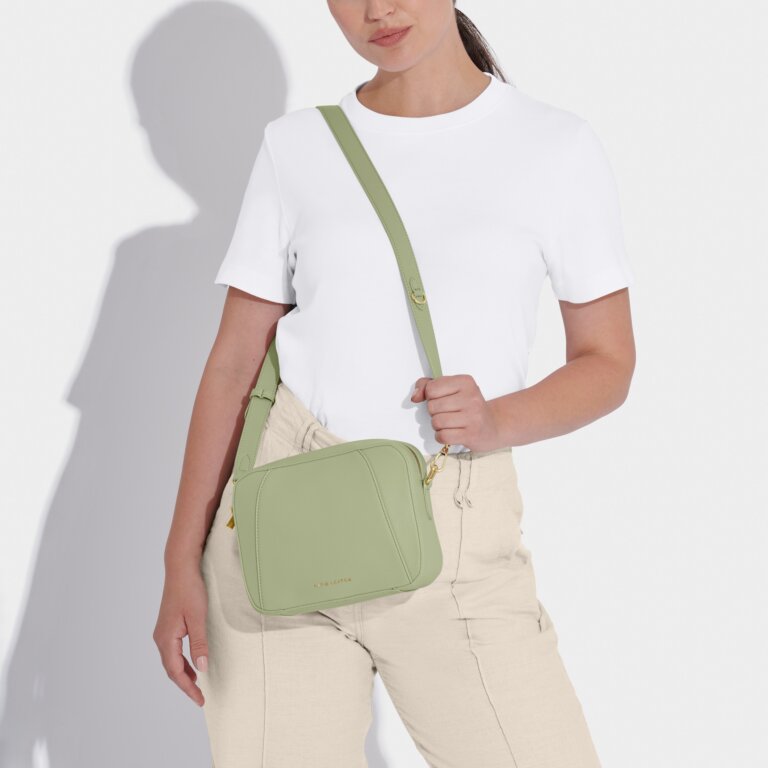 Hana Crossbody Bag in Soft Sage