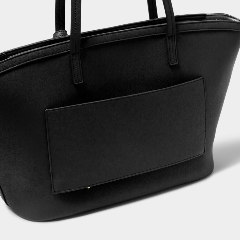 Travel Tote Bag in Black