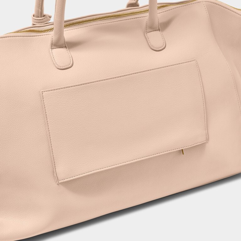 Chelsea Weekender Bag in Nude Pink