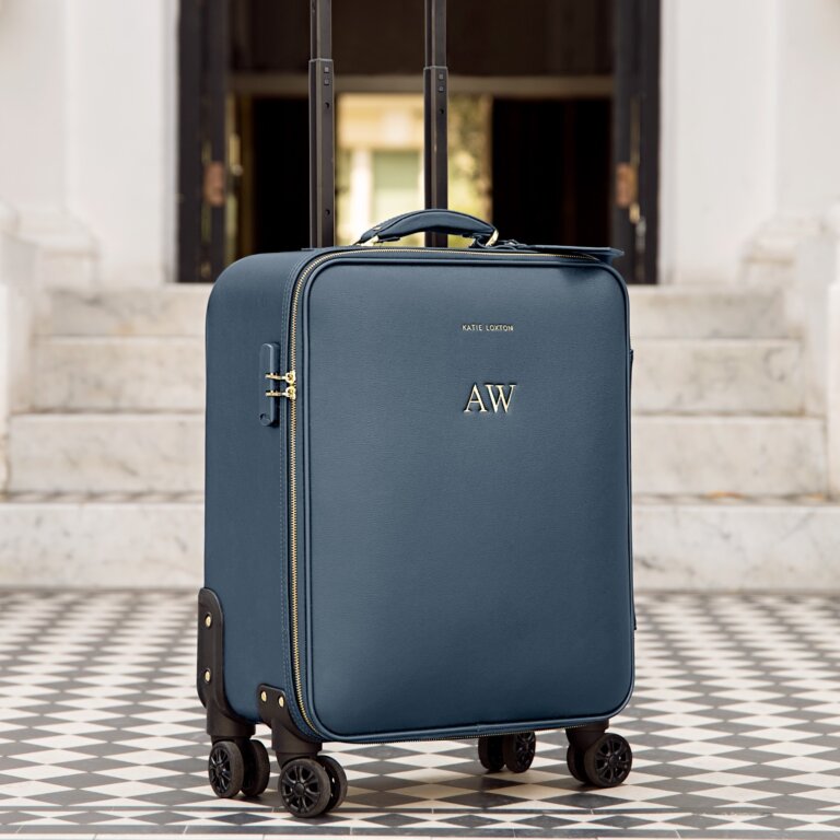 Oxford Cabin Suitcase in Navy