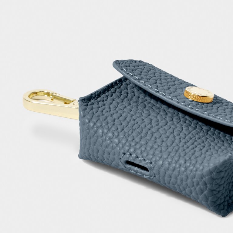 Evie Clip On Airpod Case in Navy