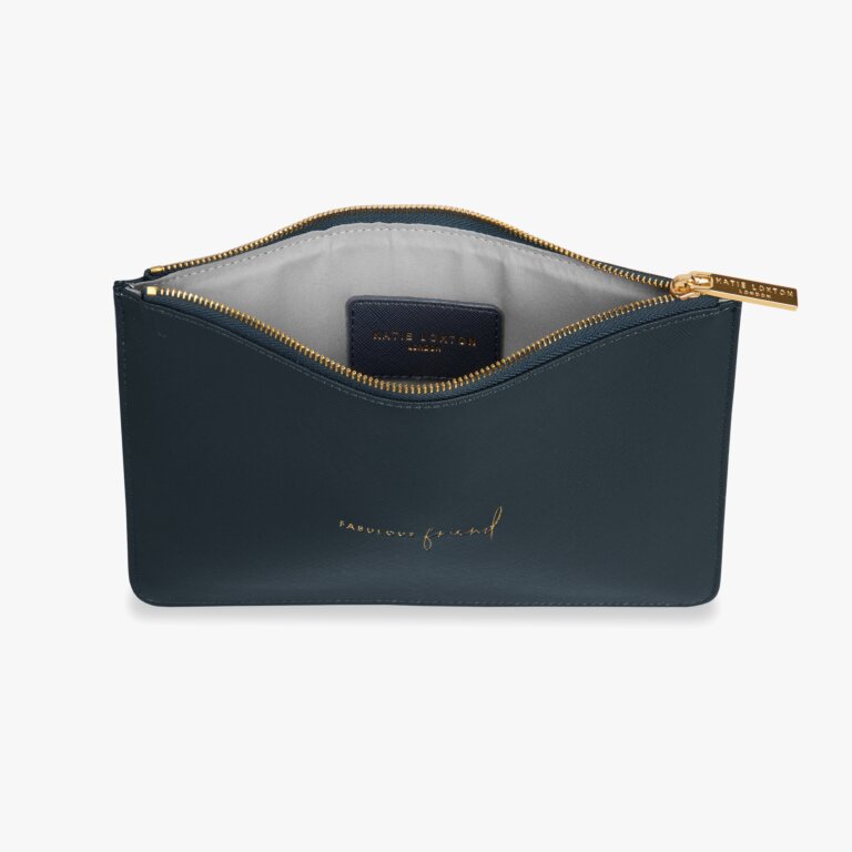 Perfect Pouch 'Fabulous Friend' in Navy