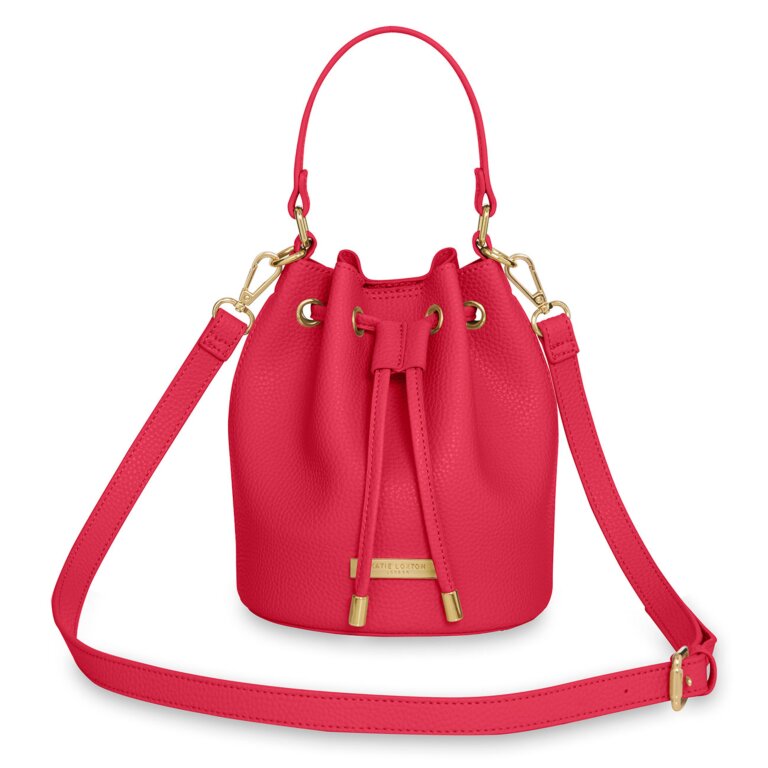 Chloe Mini Bucket Bag | Hot Pink 