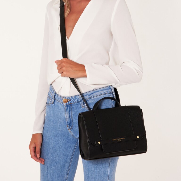 Mila Multi Way Backpack Crossbody Bag | Black | Katie Loxton USA