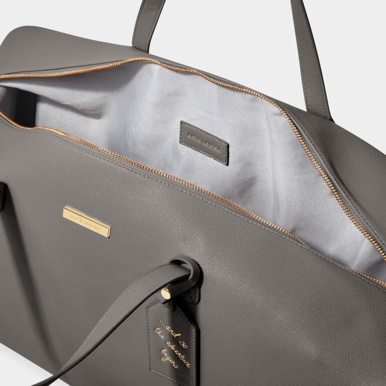 Weekender Carryall Bag In Charcoal