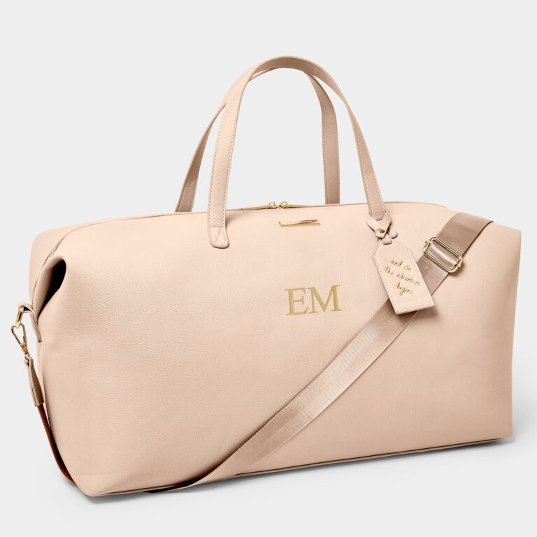 Weekender Carryall Bag in Pale Pink