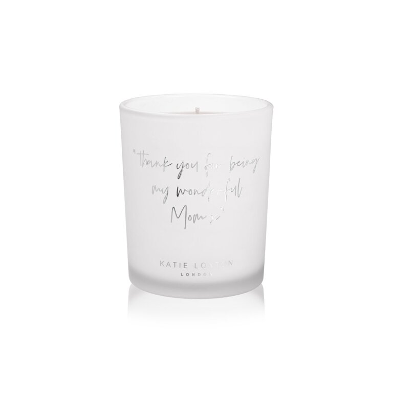 Thank You For Being My Wonderful Mom X' Candle In Citrus Ocean
