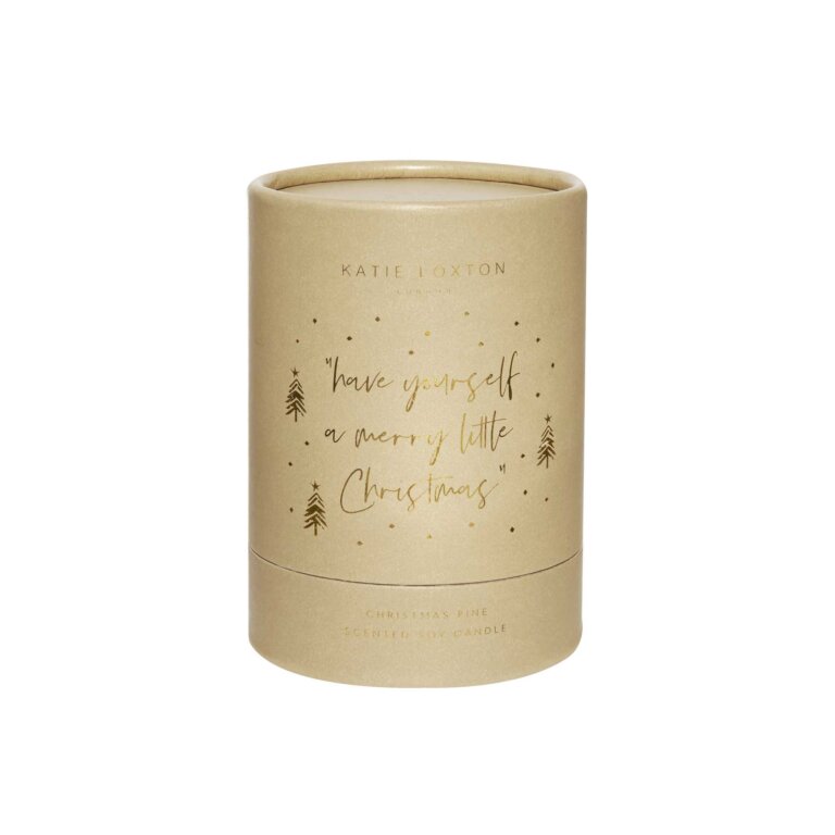 Have Yourself A Merry Little Christmas Candle | Christmas Pine