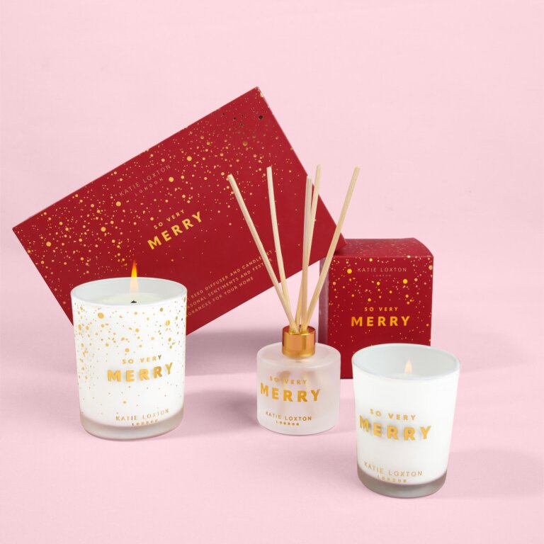 Sentiment Mini Fragrance Set 'So Very Merry' Cinnamon And Nutmeg Chai