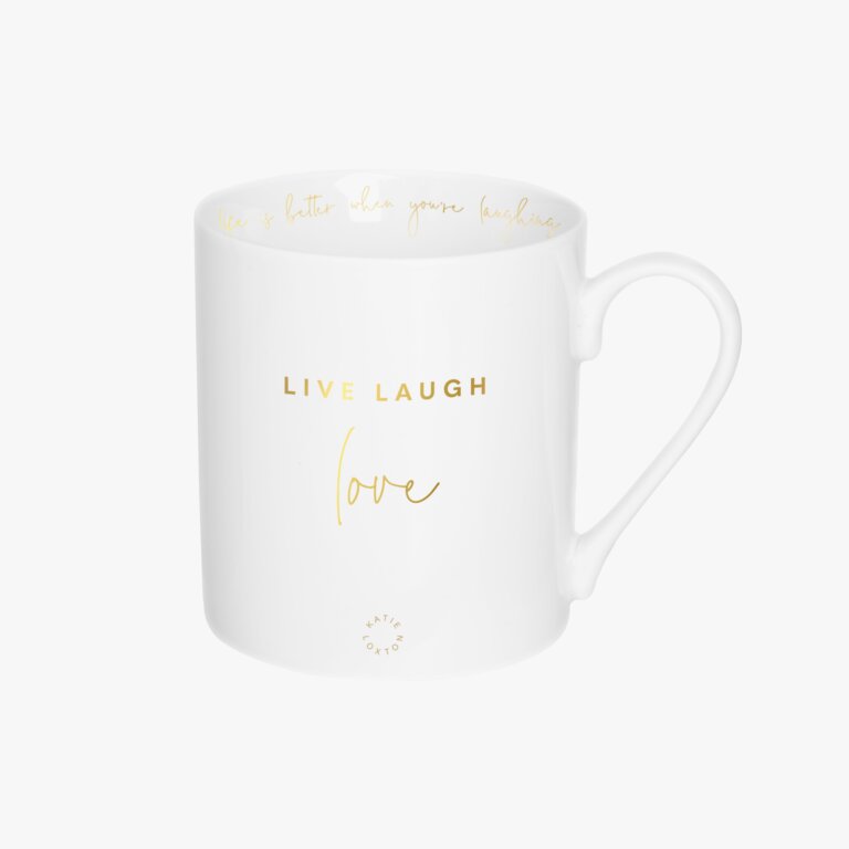 Porcelain Mug Live Laugh Love