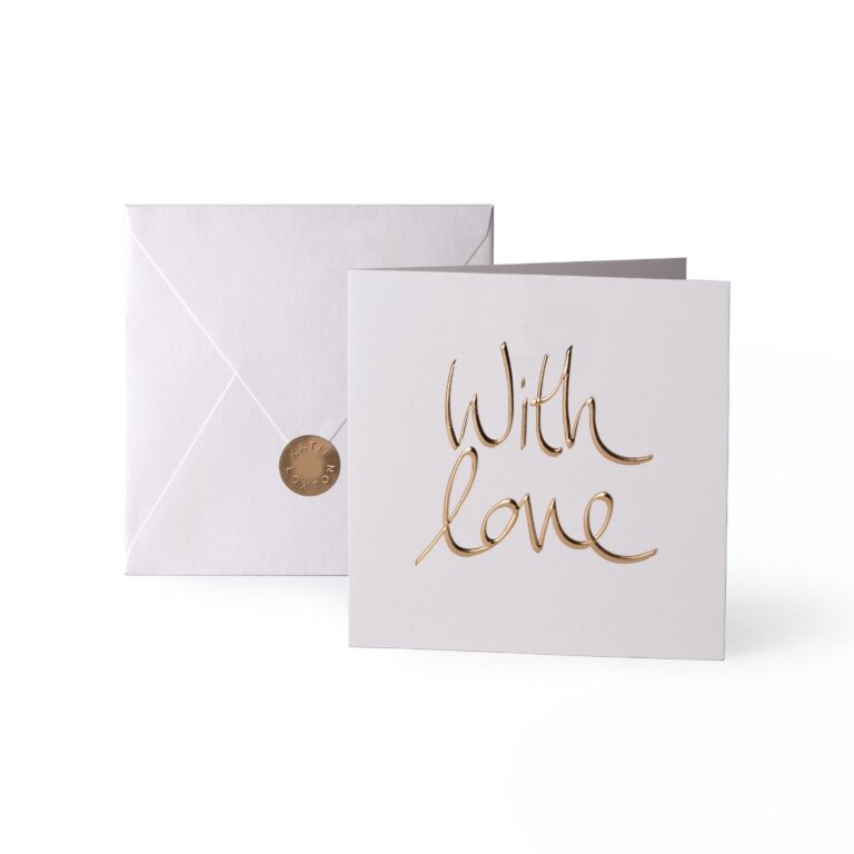 Greeting Card With Love Pack Of 10
