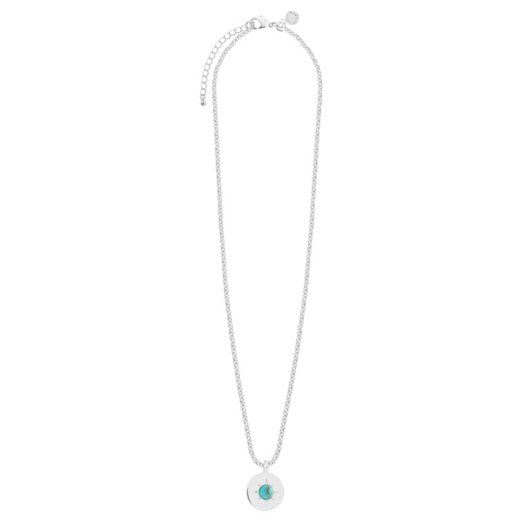 Birthstone a little Necklace December Turquoise
