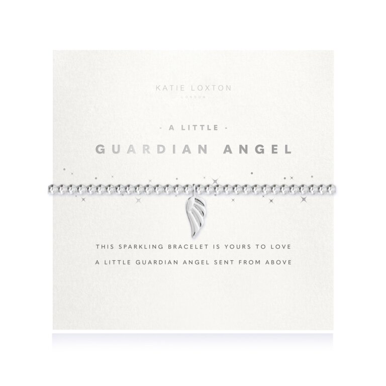a little Guardian Angel Faceted Bracelet