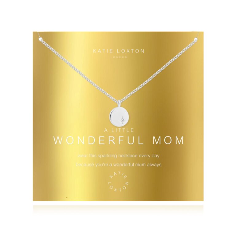 a little Wonderful Mom Necklace