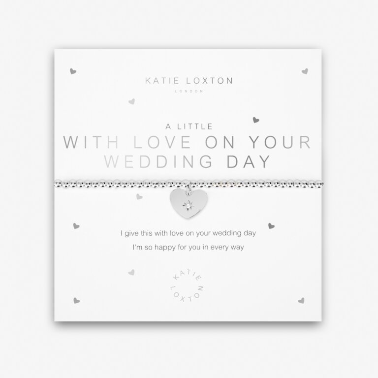 A Little 'With Love On Your Wedding Day' Bracelet