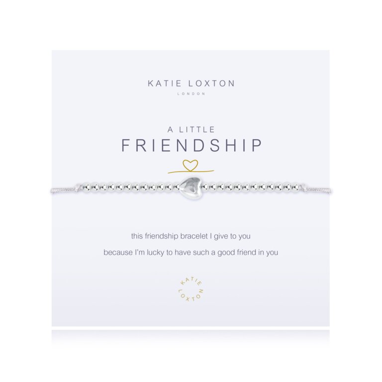 A Little Friendship Grey Bracelet