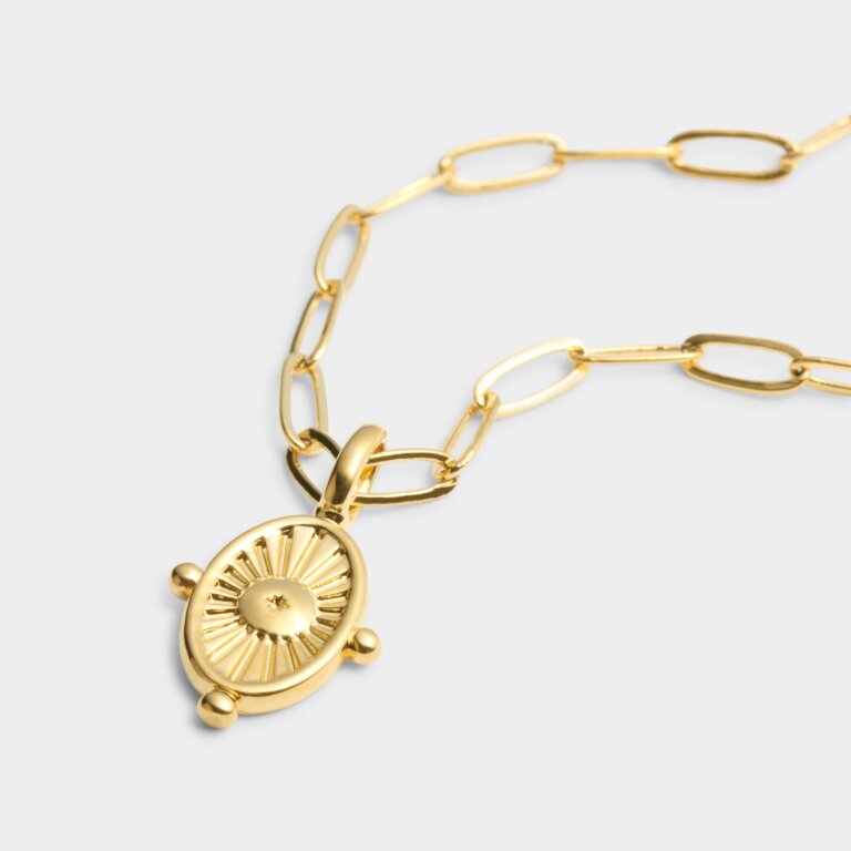 Talis Waterproof Gold Charm Bracelet