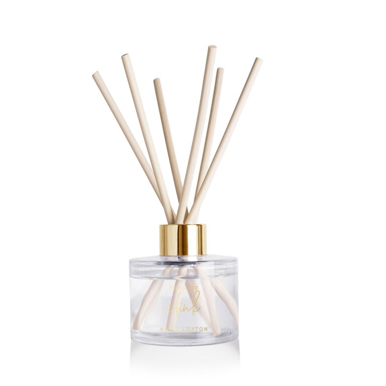 Sentiment Reed Diffuser 'Pop Fizz Clink' In Sweet Papaya And Hibiscus Flower