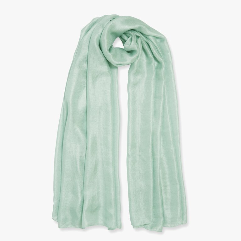 Wrapped Up In Love Boxed Scarf In Mint