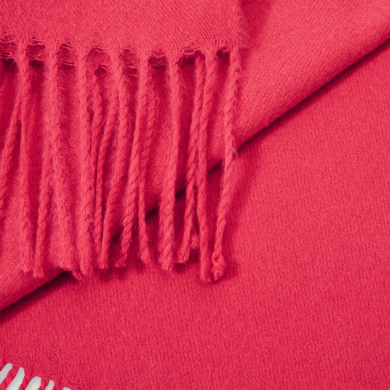 Blanket Scarf In Fuchsia