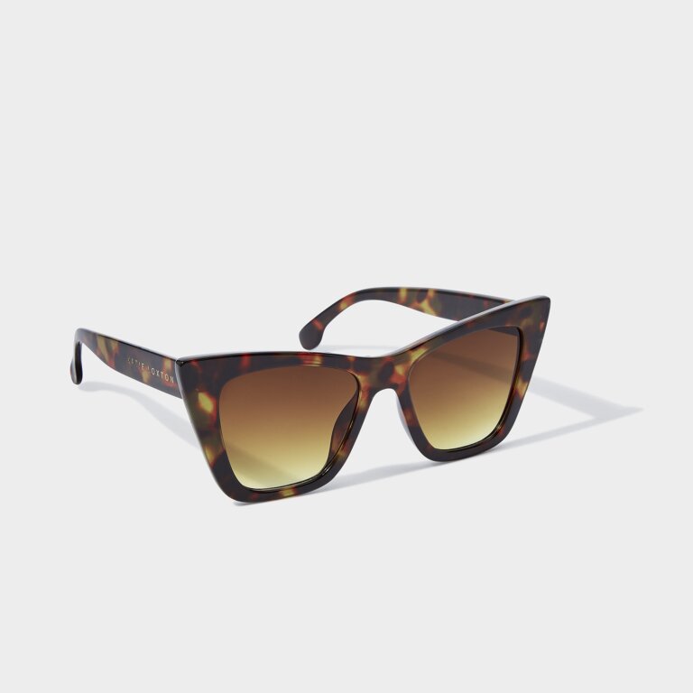 Porto Sunglasses In Brown Tortoiseshell