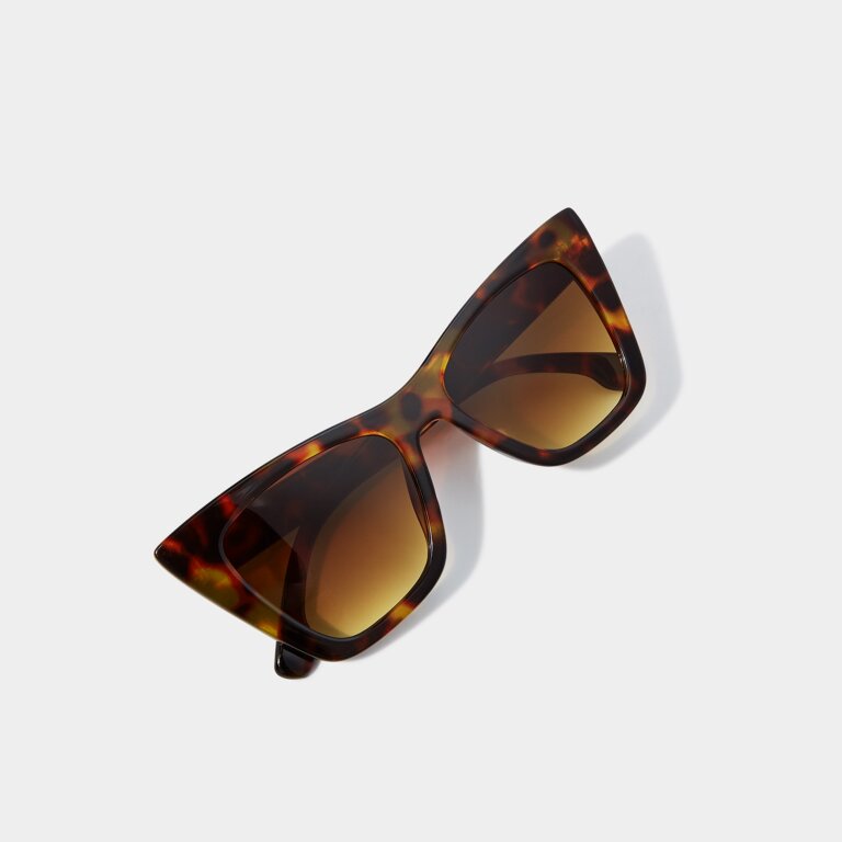 Porto Sunglasses In Brown Tortoiseshell