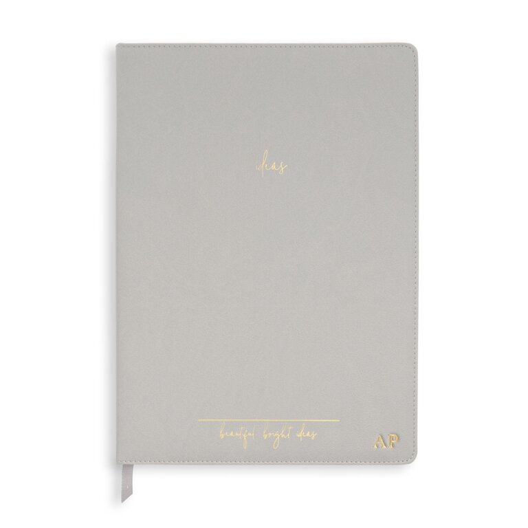 A4 Notebook | Beautiful Bright Ideas | Silver