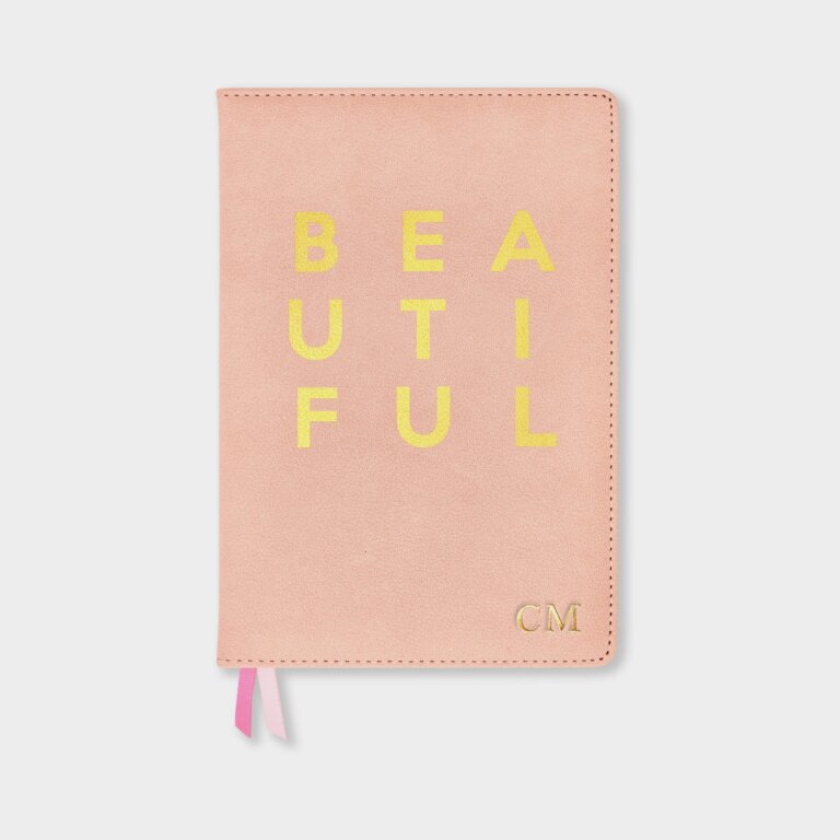 Beautifully Boxed A5 Notebook And Pen Set Beautiful In Pink