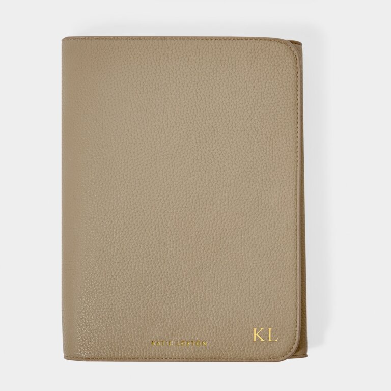 Planner in Taupe