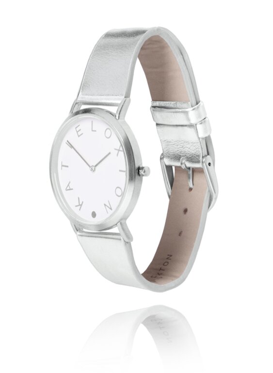 Luna Silver Watch in Silver Plated