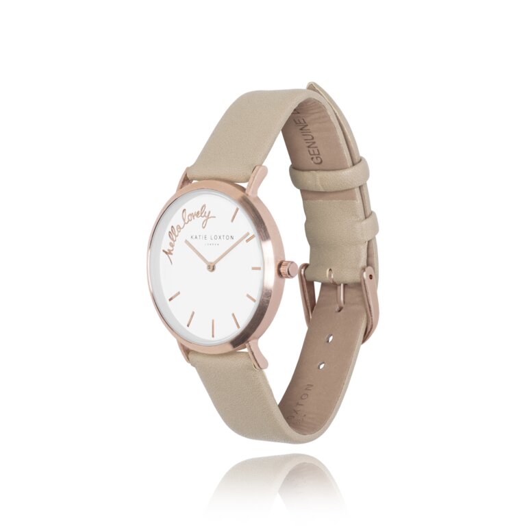 Magical Moments Watch | Hello Lovely | Taupe
