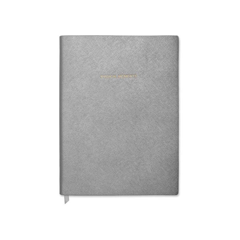 Large Notebook | Magical Moments | Metallic Charcoal