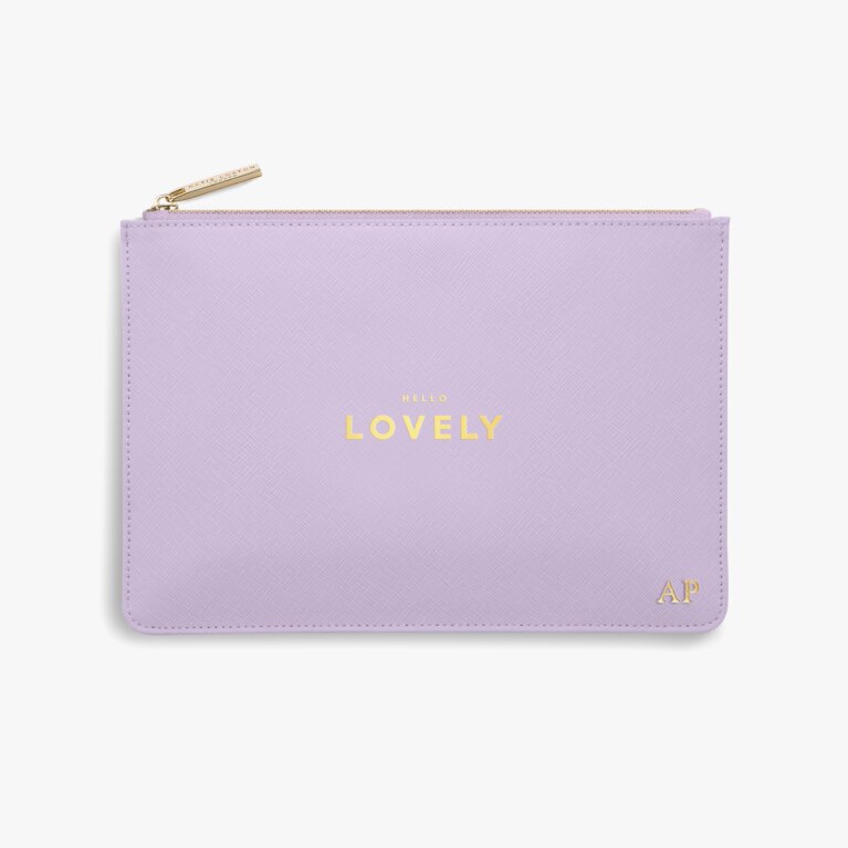 Perfect Pouch Hello Lovely In Lilac