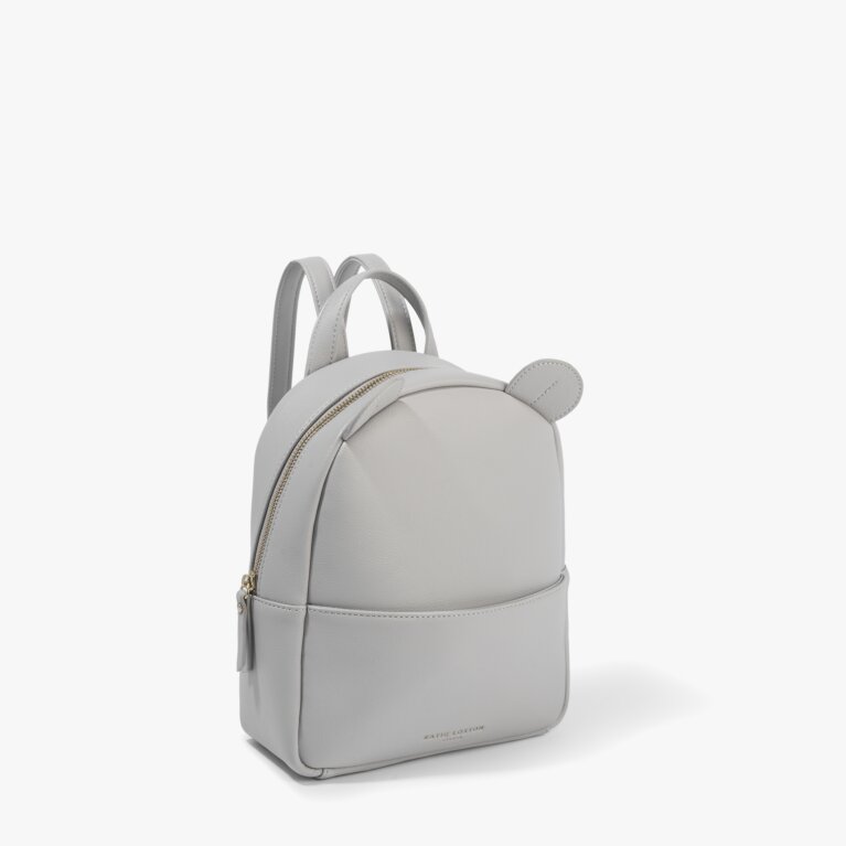 My First Backpack In Gray