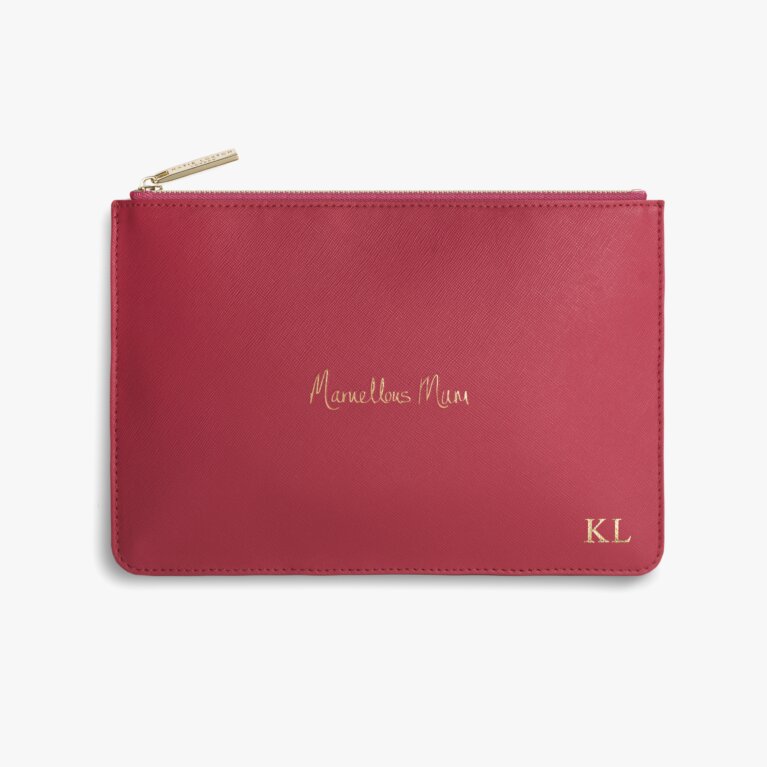 Perfect Pouch Marvellous Mum In Fuchsia Pink