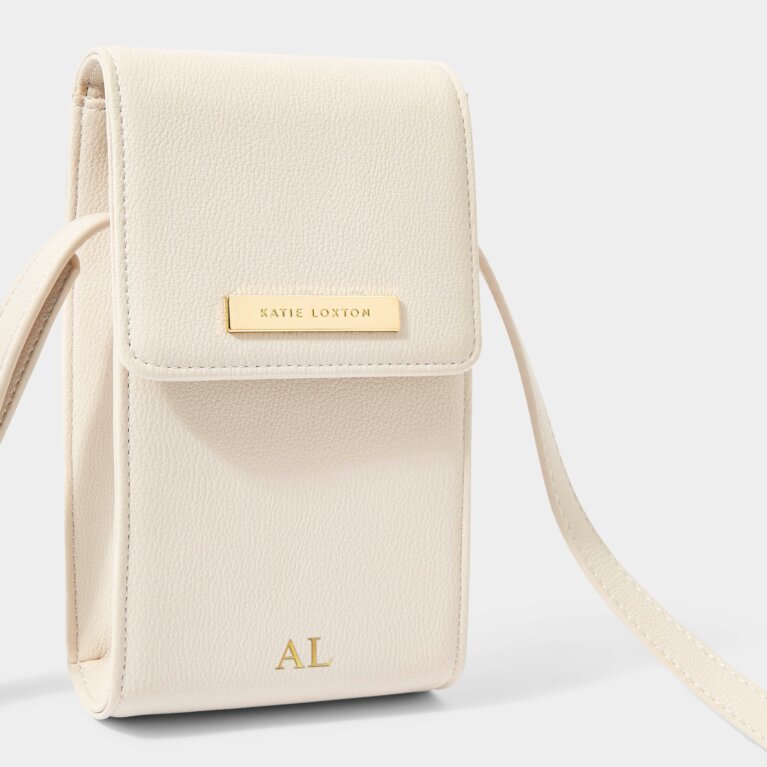 Taylor Crossbody Bag in Off White