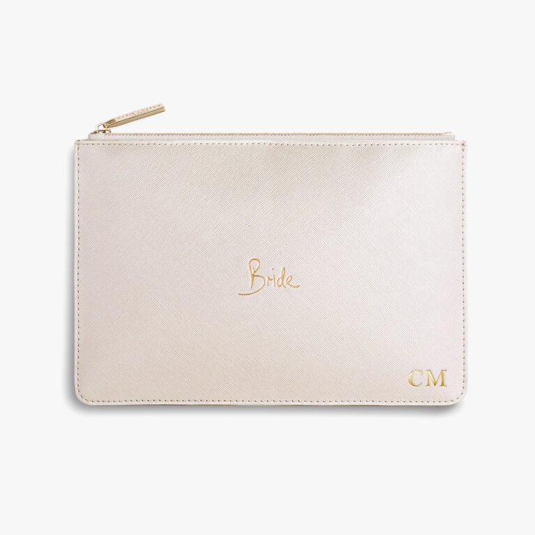 Perfect Pouch 'Bride' in Pearlescent