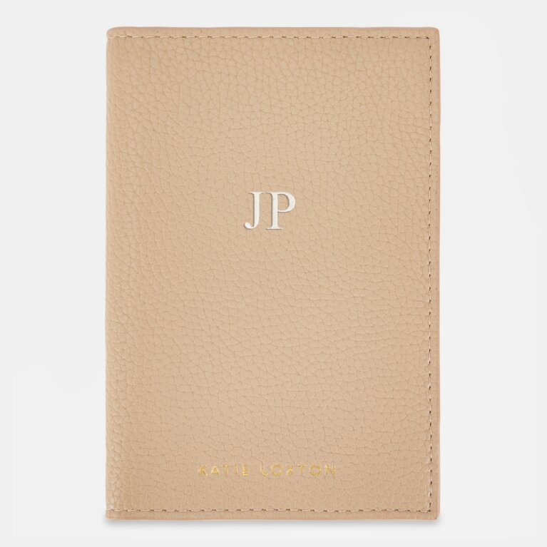 Passport Cover in Taupe