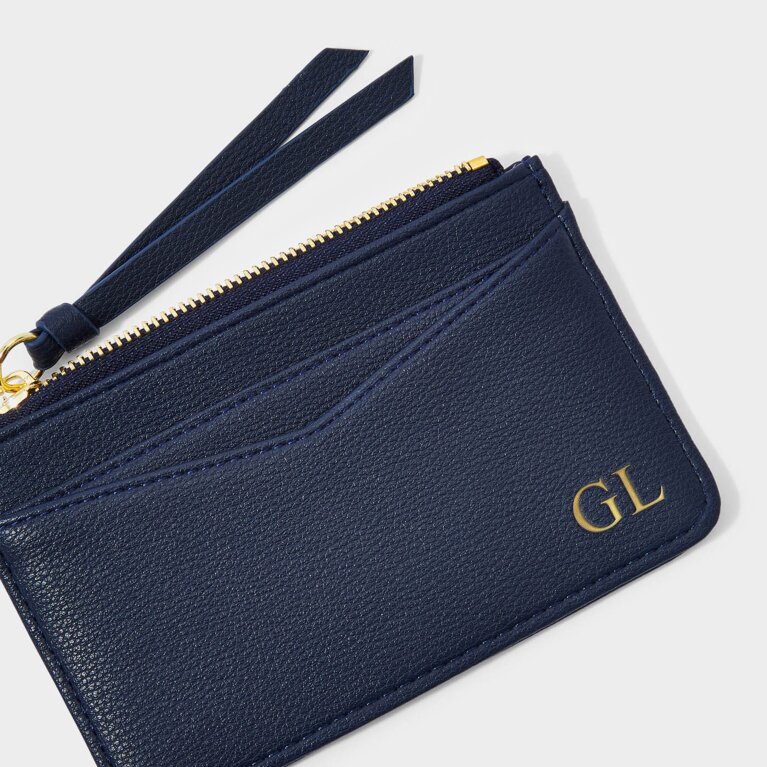 Isla Coin Purse and Card Holder in Navy