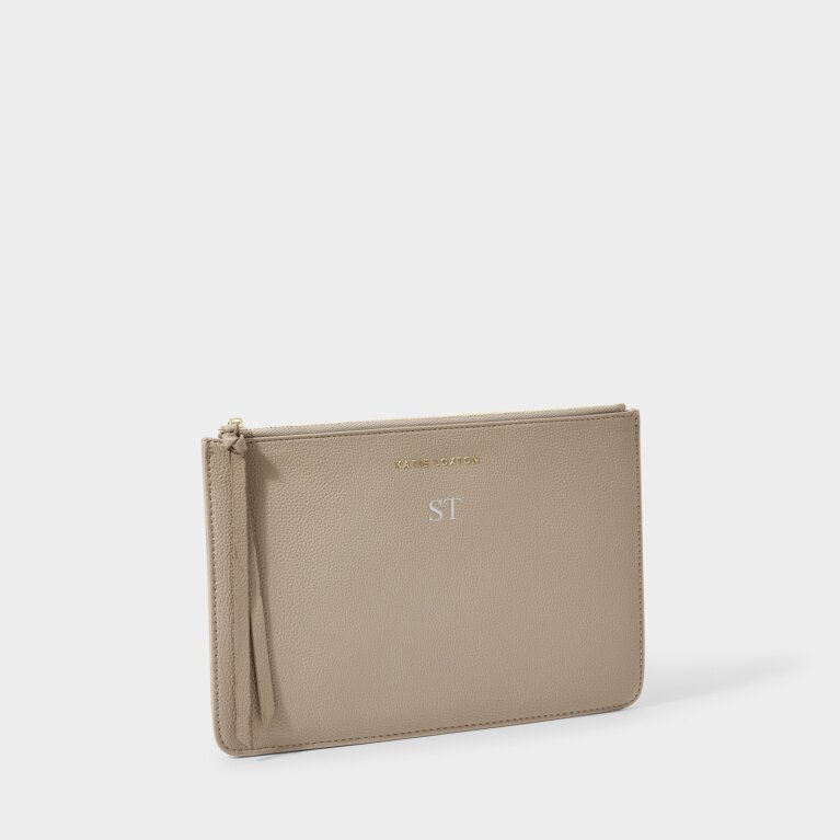 Isla Pouch in Light Taupe