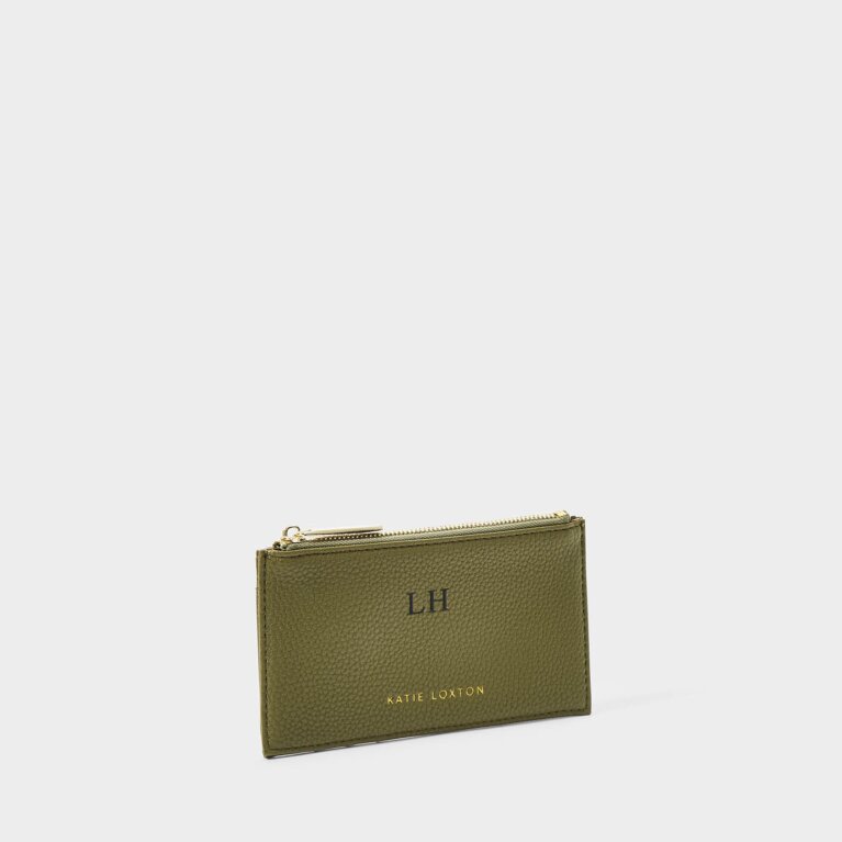 Lea Coin Purse & Card Holder in Olive