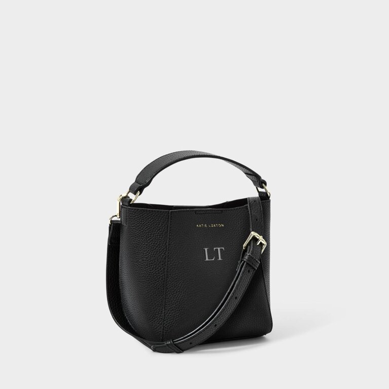 Lyra Top Handle Bag in Black