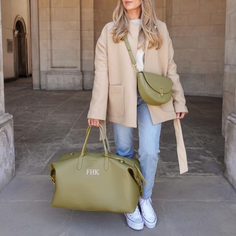 Oxford Weekend Holdall in Olive