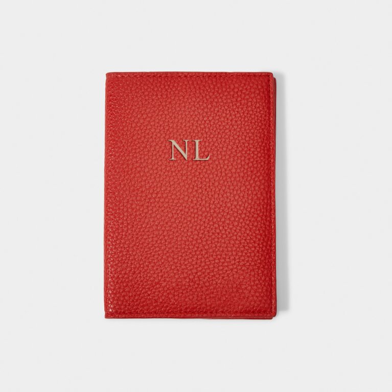 Passport Cover In Red