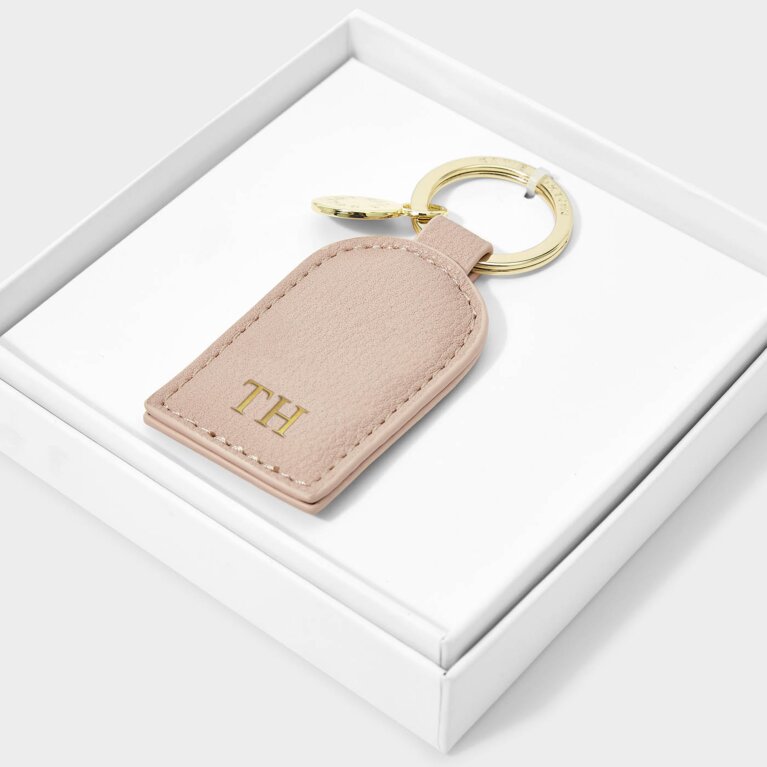 Beautifully Boxed Keyring 'Home Sweet Home' in Pink